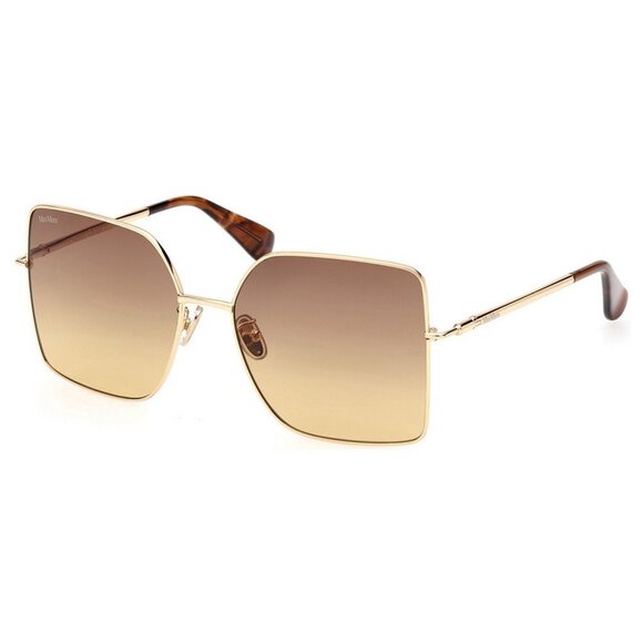 MAX MARA MM0062H-30F-59 Sunglasses Size 59mm 130mm 17 gold SUNGLASSES NEW